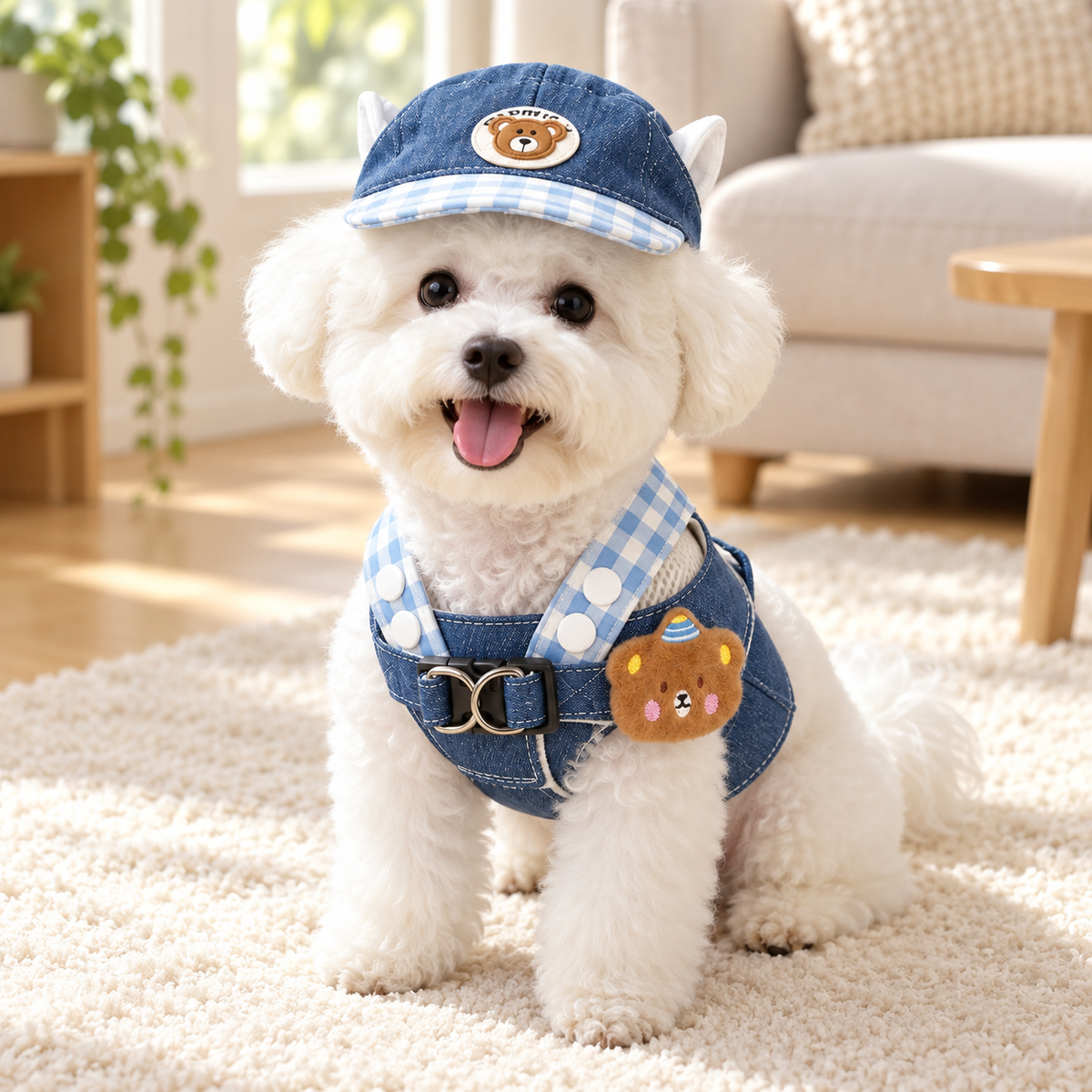 Dog Vest‑Style Harness and Leash Set