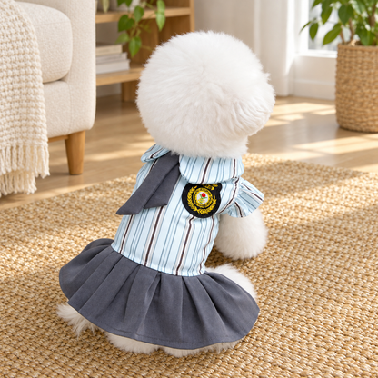Summer Academy‑Style Pet Outfit