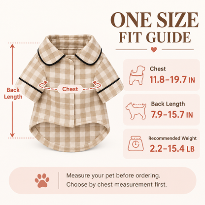 Korean‑Style Pet Pajamas