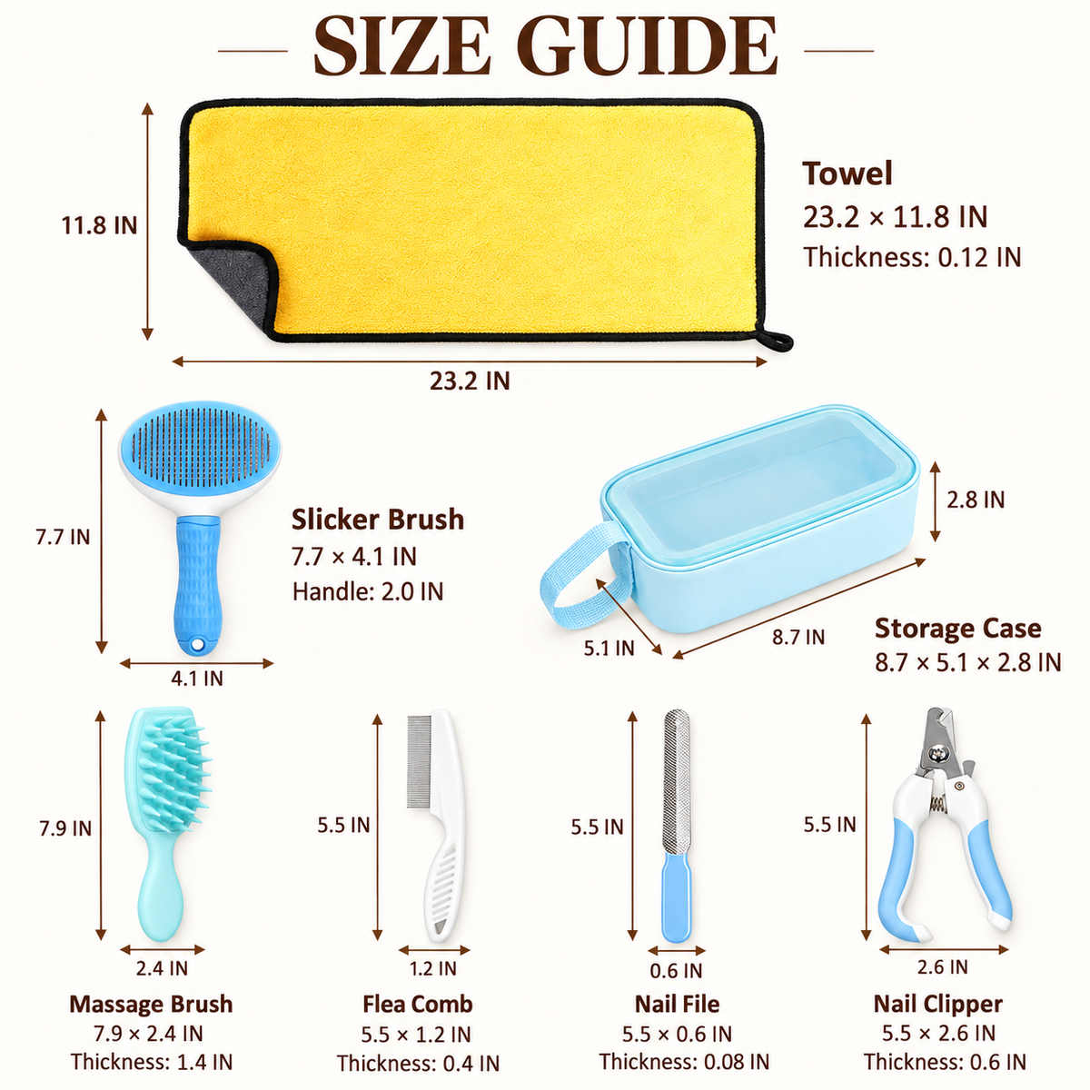 Pet Grooming Kit